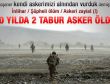 Kışlalarda 20 yılda 2 tabur asker öldü