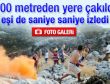 Eşinin ölümünü saniye saniye izledi