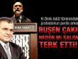 Ruşen Çakır ödül törenini neden terk etti