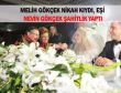 MELİH GÖKÇEK NİKAH KIYDI, EŞİ NEVİN GÖKÇEK ŞAHİTLİK YAPTI