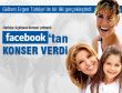 Gülben Ergen Facebook'ta konser verdi