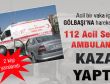 Acil Vakaya Giden Ambulans Kaza Yaptı: 2 Yaralı