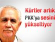 Kürtler artık PKK'ya karşı sesini yükseltiyor