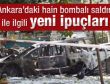 Ankara'daki patlamayla ilgili yeni ipuçları
