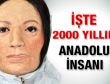 2 bin yıllık iskelete can geldi