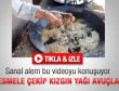 Besmele çekip kızgın yağı avuçladı - İzle