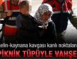 Kaynanasını piknik tüpüyle öldürdü