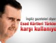 Esad ülkesindeki Kürtleri Türklere karşı kullanıyor