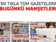 12 Ekim 2011 günün gazete manşetleri