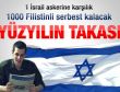 İsrailli asker Gilad Şalit'e karşılık 1000 Filistinli