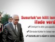 Şahin: Eğer illegal bir yapı varsa Mehmet Ağar'a sorun