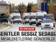 24 şehit memleketlerine gönderildi