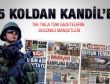 21 Ekim 2011 günün gazete manşetleri