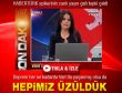 Habertürk spikerinin deprem gafı tepki çekti