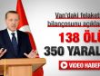 Erdoğan'ın Van'da inceleme sonrası açıklaması