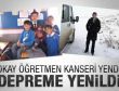Kanseri yendi depremden kurtulamadı
