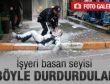 İşten atılan seyis patronunun işyerini bastı
