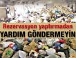 Yardım dolu yüzlerce TIR bekletiliyor