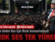 Rockçılar Van için konser verdi - foto
