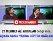 TFF Başkanı canlı yayına cepten bağlandı - İzle