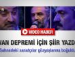 Yılmaz Erdoğan'dan Van için ağlatan şiir - İzle