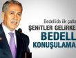 Arınç: Şehitler varken bedelli konuşulmaz