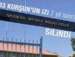 Orgeneral Mustafa Muğlalı Kışlası'nın tabelası kaldırıldı