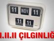 Dünyada 11.11.11 çılgınlığı