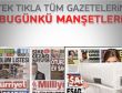 17 Kasım 2011 günün gazete manşetleri
