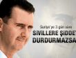 Arap Birliği'nden Suriye'ye 3 gün süre