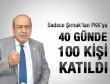 Kaplan: PKK'ya 40 gün içinde 100 kişi katıldı