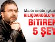 Kılıçdaroğlu'nun sonunu hazırlayan 5 şey
