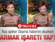 Rus spikerden Obama'ya parmak işareti - İzle