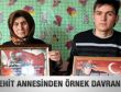 Şehit annesinden örnek davranış