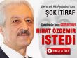 Mehmet Ali Aydınlar'dan şok itiraf