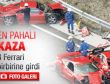 8 Ferrari birbirine girdi - Foto