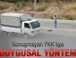 İfade vermeyen PKK'lıya duygusal yöntem