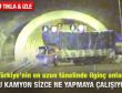 Türkiye'nin en büyük tünelinde ilginç anlar - İzle