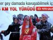 Damada ulaşmak için 5 kilometre yürüdü
