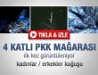 Diyarbakır - Elazığ sınırında 4 katlı PKK mağarası
