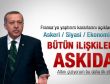 Başbakan Erdoğan'dan Fransa kararına ilk tepki