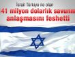İsrail Türkiye ile olan savunma anlaşmasını feshetti