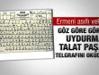 Ermeni asıllı vekil sahte telgrafı okudu
