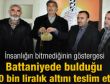 Battaniyedeki altınlar sahibine teslim edildi