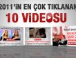2011'in en çok tıklanan 10 videosu