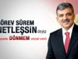Abdullah Gül: Görev süresi bir an önce netleşsin