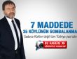 Yedi maddede Uludere
