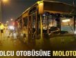 Maltepe'de İETT otobüsüne molotoflu saldırı
