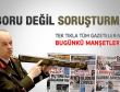 03 Ocak 2012 günün gazete manşetleri