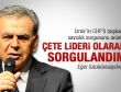 Kocaoğlu: Çete lideri olarak ifade verdim